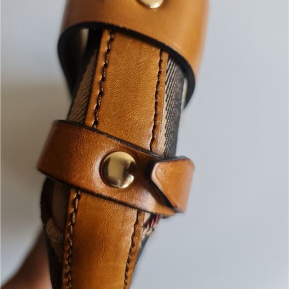 Burberry House Check Bridle Mini Parmoor Shoulder Bag Brown - Picture 8 of 16